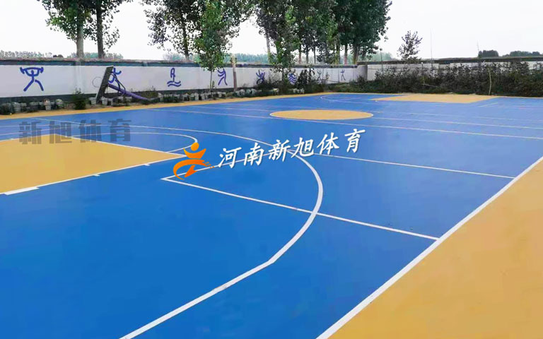 籃球場(chǎng)施工起皺原因