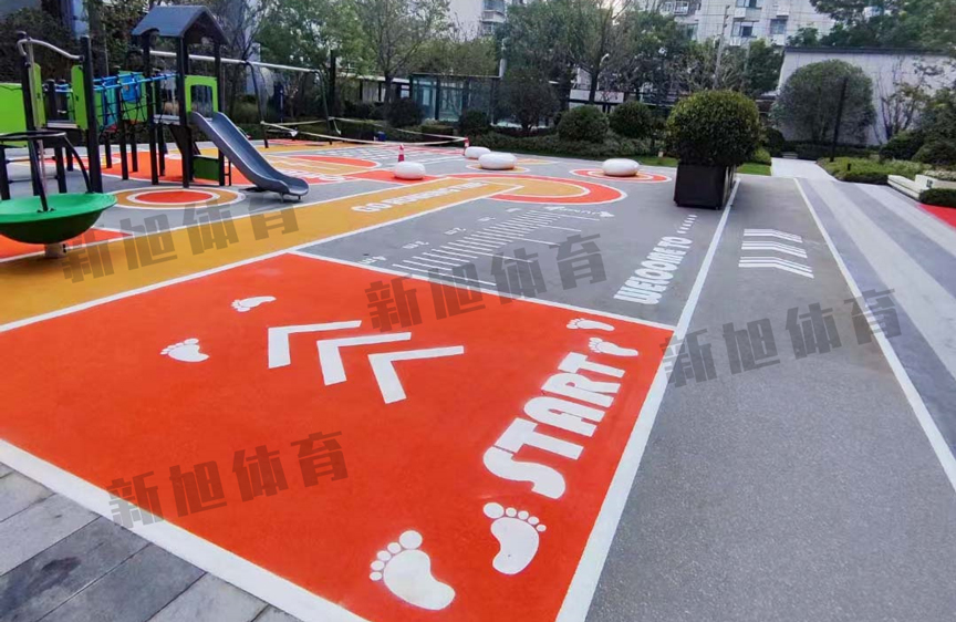 edpm塑膠活動(dòng)場地地面鋪裝